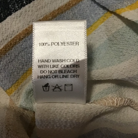 Sadie & Sage Women’s Striped Button Up Top Multicolor Tie Front - Picture 7 of 7